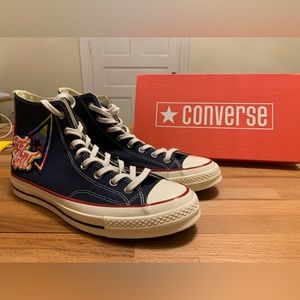 Converse Unisex Chuck Taylor High top Sneaker, M 9.5, W 11.5